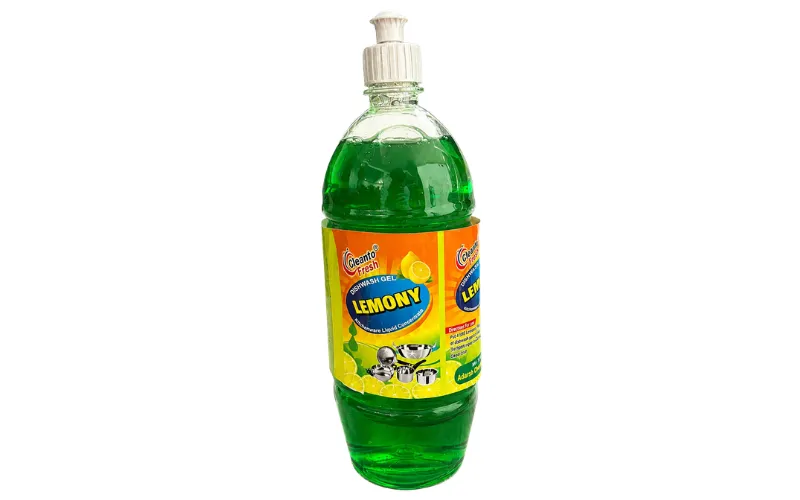 Dish Wash Lemony Gel Green