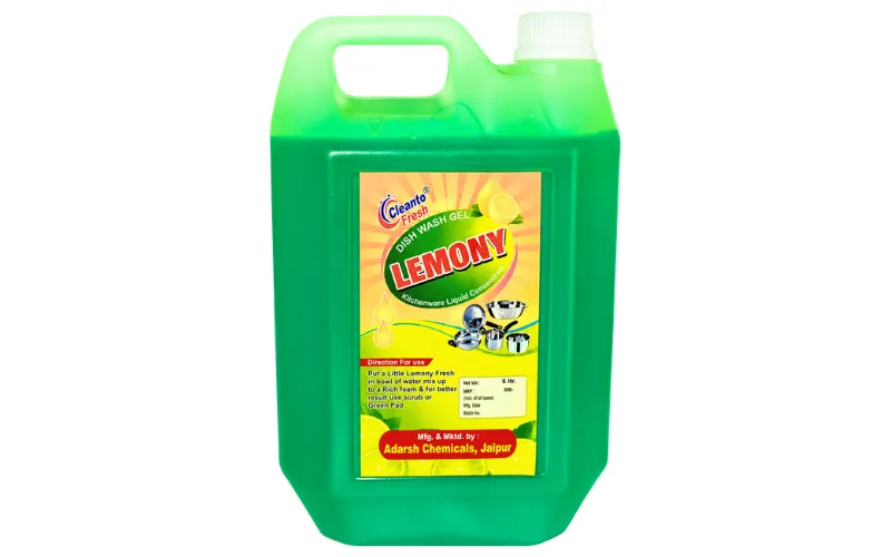 Dish Wash Lemony Gel Green