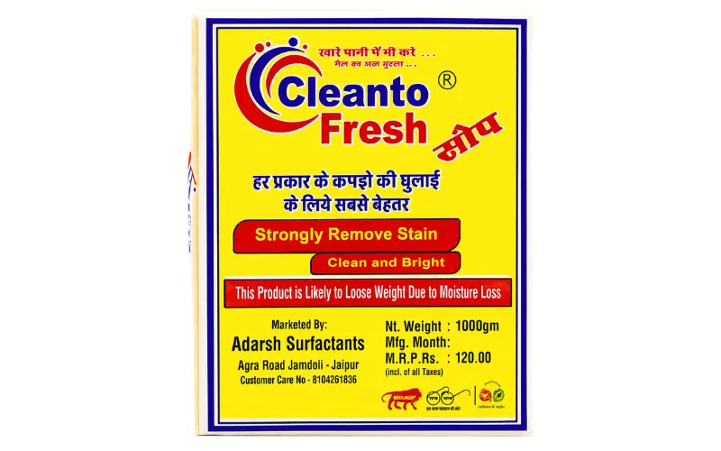 Cleanto Fresh Washing Soap 1 KG