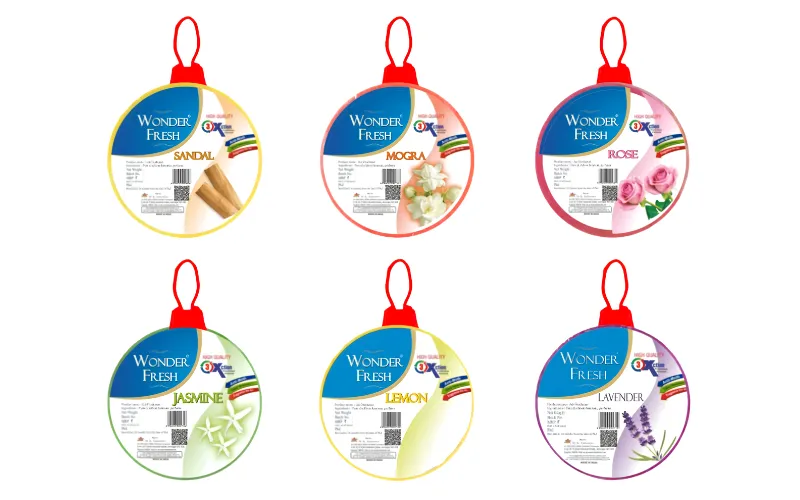 Wonder Fresh Air Freshener Flower 60g (12pcs Box)
