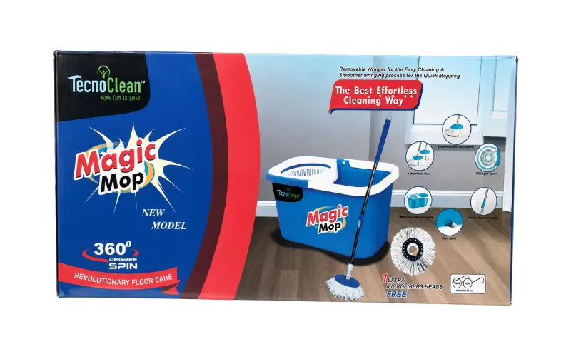 Tecno Clean Plastic Jali Magic Mop